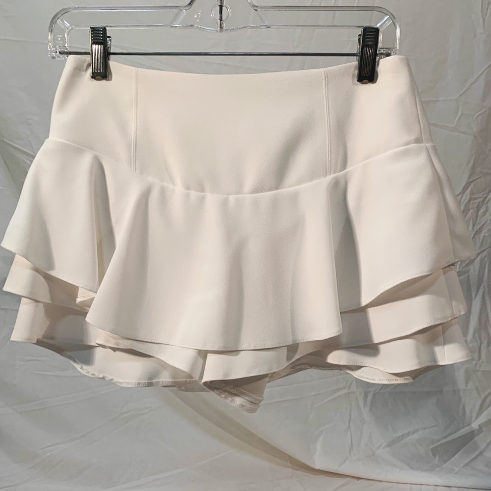 Zara white shorts